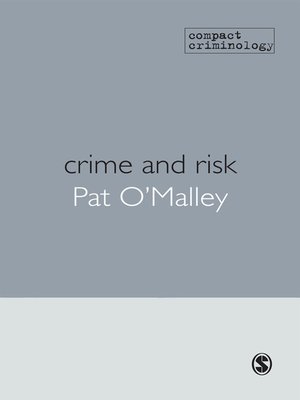 cover image of Crime and Risk